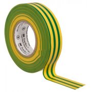 Изолента ПВХ 15мм Temflex 1300 желт./зел. (рул.10м) 3М 7100081324