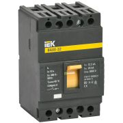 Выключатель автоматический 3п 100А 25кА ВА 88-32 IEK SVA10-3-0100